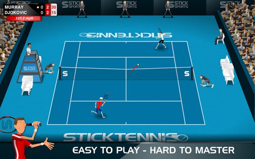 Stick Tennis 2.23.3. Скриншот 6