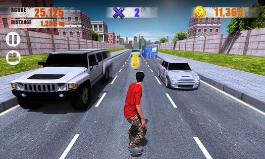 Street Skater 3D 1.9.1. Скриншот 1