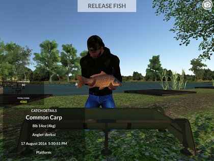 Carp Fishing Simulator 1.9.8.7. Скриншот 12