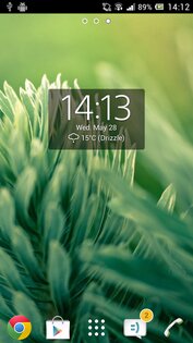 Цифровые часы Xperia 6.9.19.678. Скриншот 4