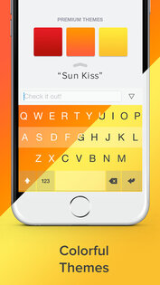 Fleksy Keyboard - Happy Typing. Скриншот 2