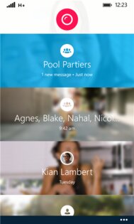 Skype Qik. Скриншот 1