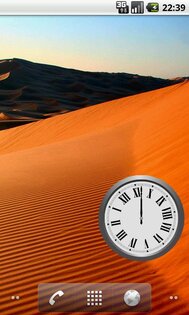 One Hand Clock 1.2. Скриншот 3