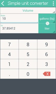 Simple Unit Converter 2.054. Скриншот 12