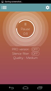Voice Recorder 4.4.3.1934. Скриншот 2