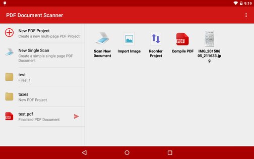 PDF Document Scanner 5.16.1. Скриншот 9
