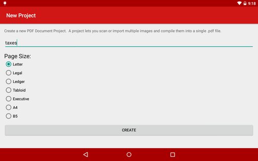 PDF Document Scanner 5.16.1. Скриншот 10