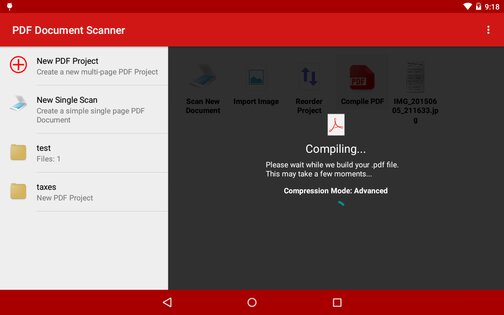 PDF Document Scanner 5.16.1. Скриншот 11