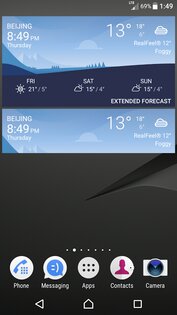 Xperia Погода 1.3.A.1.16.A. Скриншот 8