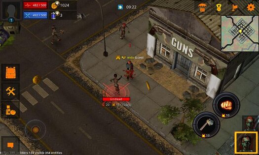 Zombie Raiders Beta 3.0.6. Скриншот 4