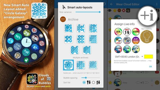 Bubble Cloud Wear + Виджеты 10.27. Скриншот 29
