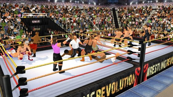 Wrestling Revolution 3D 1.750.64. Скриншот 1