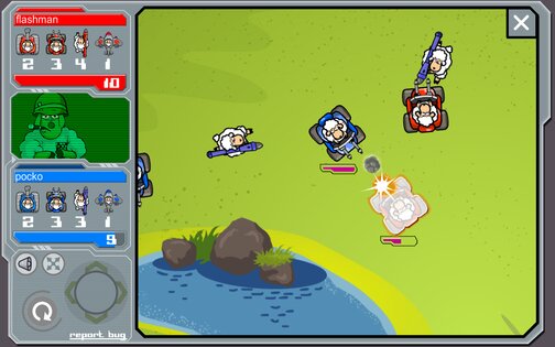 Sheep War – боевые овцы онлайн 1.1.6. Скриншот 1