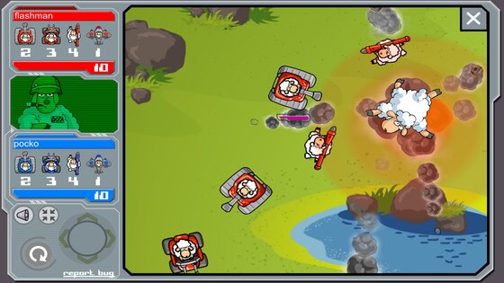 Sheep War – боевые овцы онлайн 1.1.6. Скриншот 3