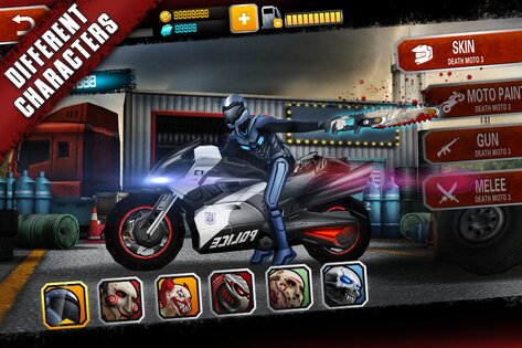 Death Moto 3 1.3.6. Скриншот 1