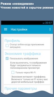 VNews 1.4.7. Скриншот 4