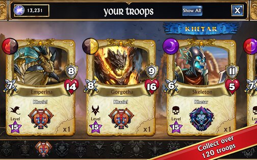 Gems of War 9.1.0. Скриншот 9