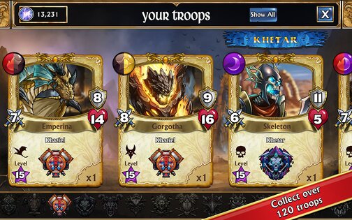 Gems of War 9.1.0. Скриншот 6