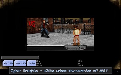 Cyber Knights RPG 2.9.7. Скриншот 4
