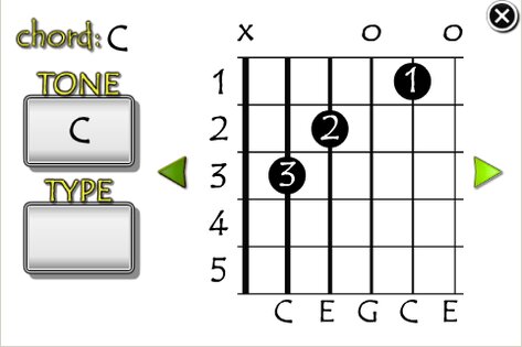 Guitar Chords 1.3.1. Скриншот 1