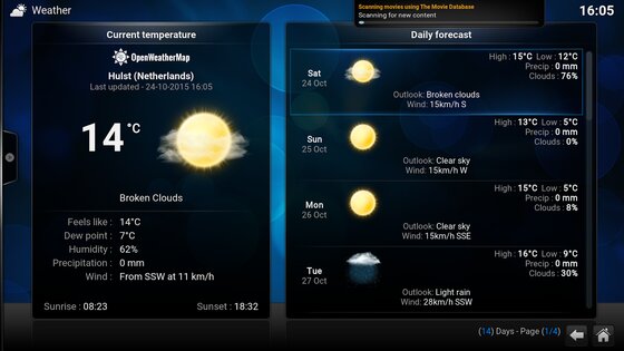 Kodi 21.3. Скриншот 6