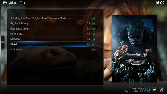 Kodi 21.3. Скриншот 10