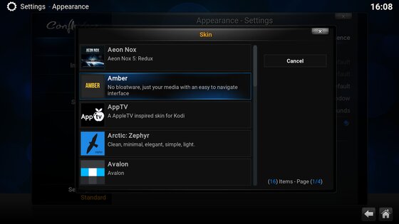 Kodi 21.3. Скриншот 15