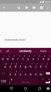 SwiftKey Neural Alpha 0.1.0.25. Скриншот 3
