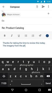 Клавиатура BlackBerry 4.1904. Скриншот 2