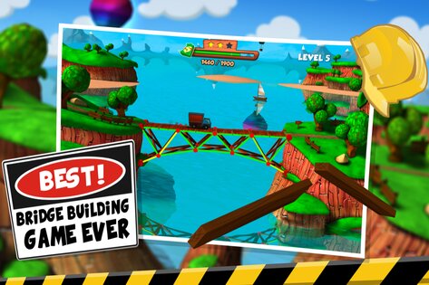 Bridge Builder Simulator 1.7. Скриншот 1