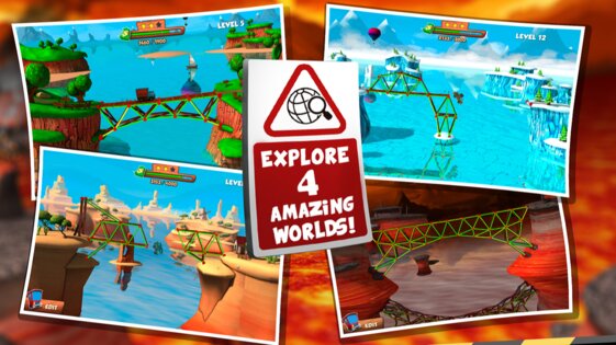 Bridge Builder Simulator 1.7. Скриншот 15