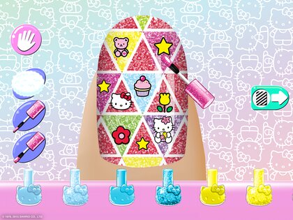 Hello Kitty Nail Salon 2025.3.1. Скриншот 12