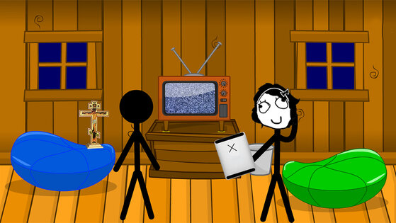Stickman and troll 1.0. Скриншот 2