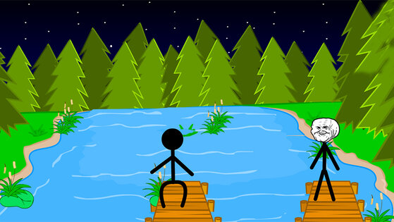 Stickman and troll 1.0. Скриншот 3