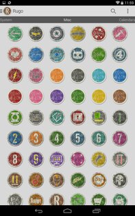 Rugo - Icon Pack 4.0. Скриншот 5