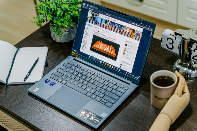 Солидный ноутбук для работы и ИИ: обзор Acer Swift Go 14 AI SFG14-75-77RL