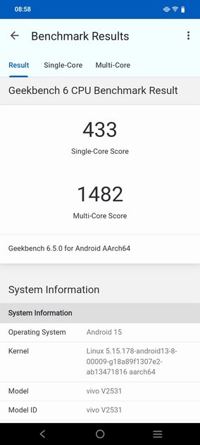 Прочный корпус и выносливая батарея за разумные деньги: обзор vivo Y04s — Производительность и тесты. 2