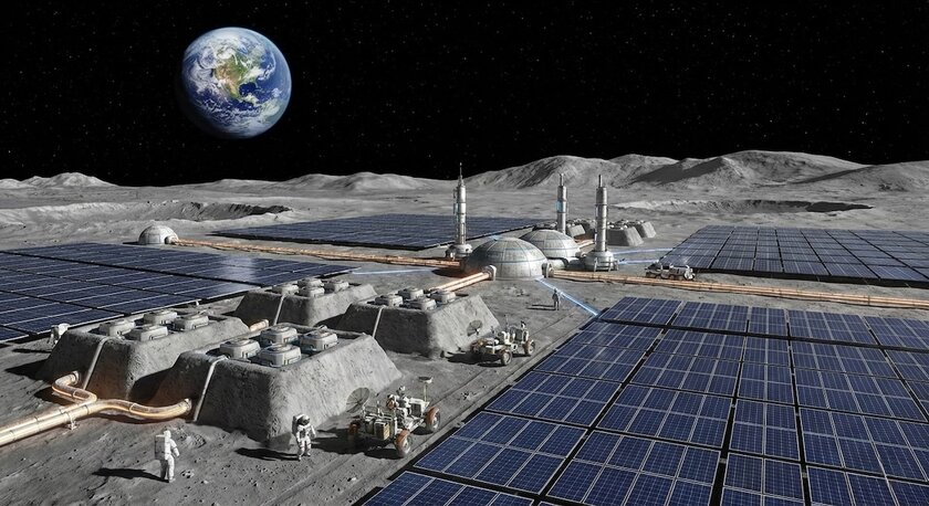 «Роскосмос» хочет создать электростанцию на Луне: срок — до 2036 года