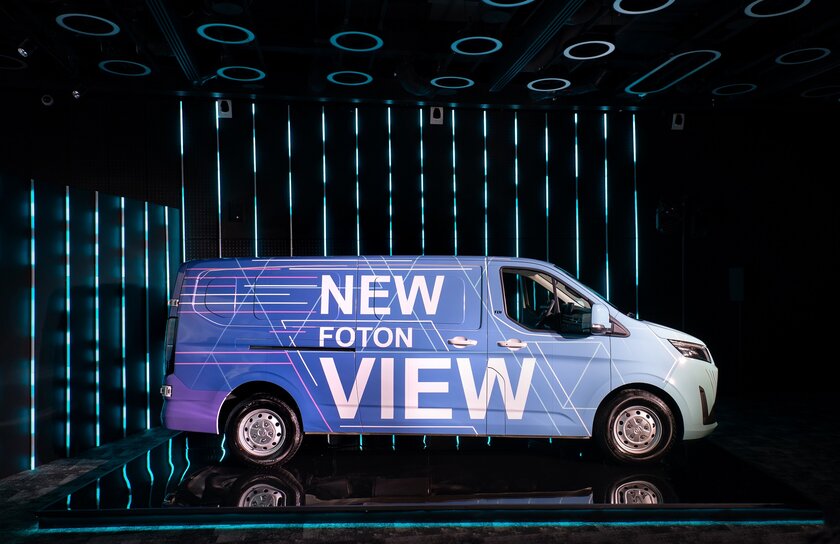 В России появился компактный и манёвренный фургон FOTON VIEW с «зимним пакетом»