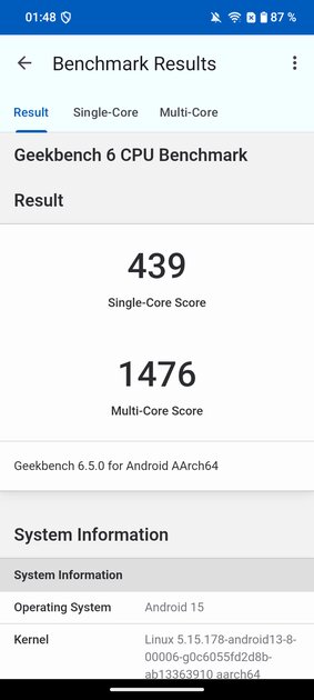 Недорогой смартфон с ёмкой батареей и достойным дисплеем: обзор realme P3 Lite — Производительность и тесты. 1