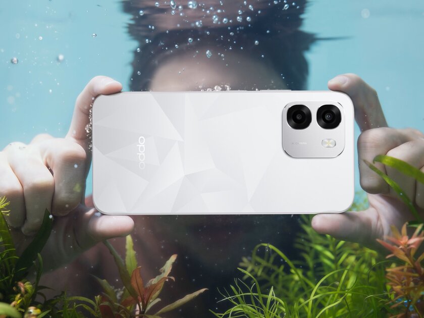 OPPO выпустила A6t Pro — смартфон, который умеет снимать под водой