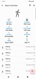 Gadgetbridge 0.93.0. Скриншот 10