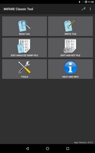 MIFARE Classic Tool 4.3.1. Скриншот 9