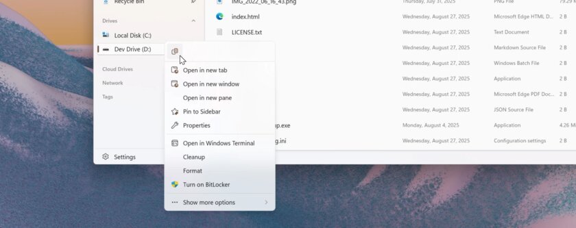 Популярный менеджер файлов Files для Windows 11 получил интеграцию с утилитой PowerToys Peek