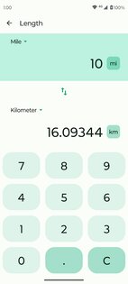 Fossify Calculator 1.4.0. Скриншот 2