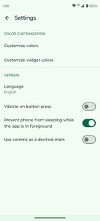 Fossify Calculator 1.4.0. Скриншот 4