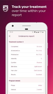 Philips Lumea IPL 9.3.0. Скриншот 5