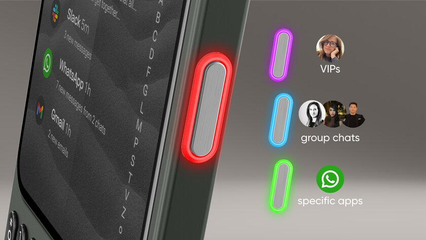 Квадратный экран и QWERTY-клавиатура в стиле BlackBerry — анонсирован Clicks Communicator