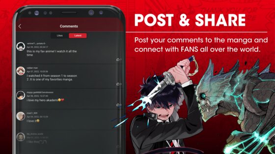 Manga Plus 2.0.5. Скриншот 4