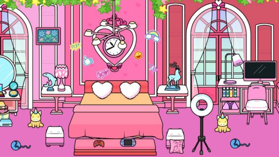 Tizi Town Pink Home Decor 1.4.3. Скриншот 2